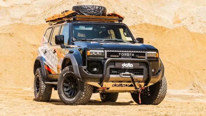 Новый пакет доработок для Toyota Land Cruiser Prado увеличил клиренс на 50 мм