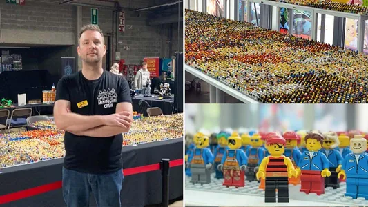 Бельгиец собрал крупнейшую в мире коллекцию минифигурок Lego