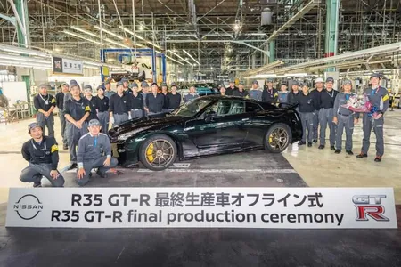 Nissan 18 ýyldan soň GT-R R35 modeliniň önümçiligini tamamlady