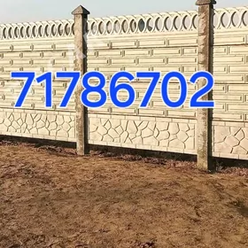 beton zabor