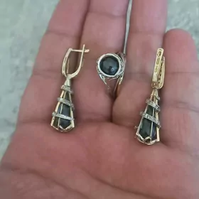 Brilỳant ỳüzük halka kamplekt