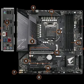 Gigabyte aorus elite b560m