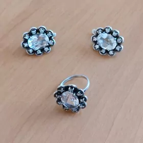 Серебряный комплект