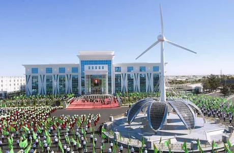 Türkmenistanyň Döwlet energetika institutynyň täze goşmaça binalary açyldy