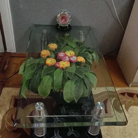 Стеклянный стол