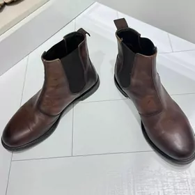 Zara Кожанные Боты