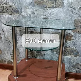 Тумба стеклянная