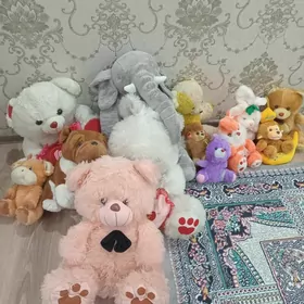 игрушки плюшевые разные