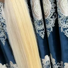 saç blond блонд 80 см
