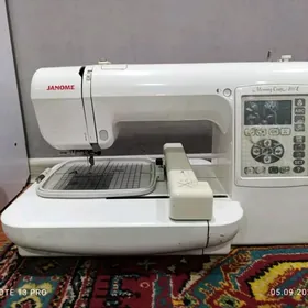 Janome 250 yaka maşyn 1 iñňe