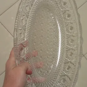 Хрустальная селедочница