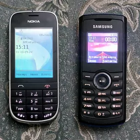 Nokia 202 we Samsung E2121b