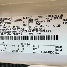 Ford F-150 2017