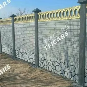 beton zabor