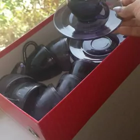 чашки с блюдцами