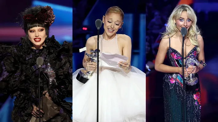 Ариана Гранде получила главную награду MTV VMA, Леди Гага выиграла больше всех статуэток