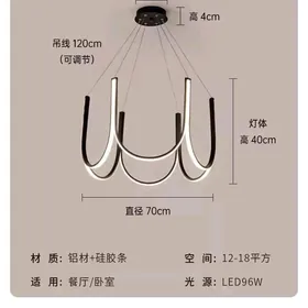 LED lyustra