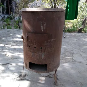 Печка железная
