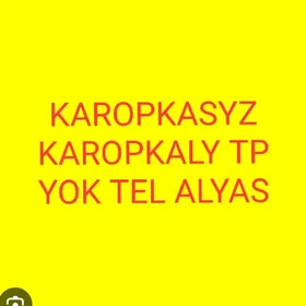 Karopkasyz tel Alyas ulanylan