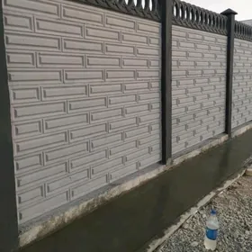 beton zabor