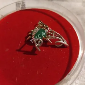 серьги и кулон