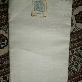 Лен  скатерть