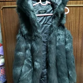 мех.жилетка