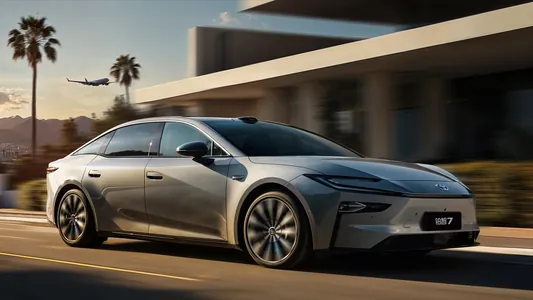 Toyota bZ7-ni görkezdi: Huawei-iň , Xiaomi-niň we Momenta-nyň tehnologiýalaryny alan, Camry-den uzyn sedan
