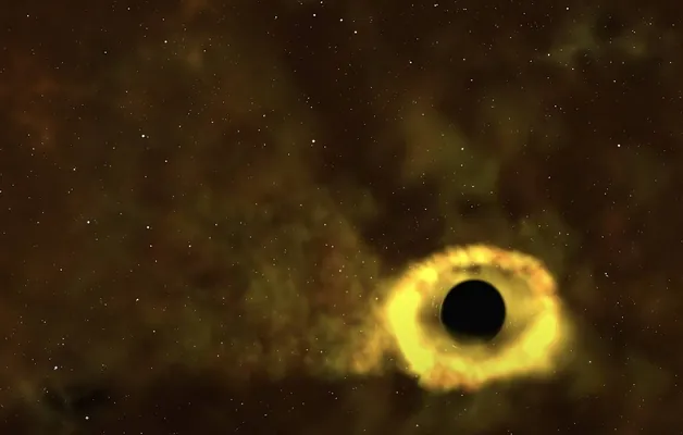 Astronomlar “gara ýyldyzlaryň” bardygynyň alamatlaryny tapdylar