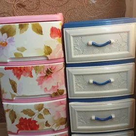 пластмассовые комод