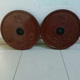 Блины ,для штанги,15кг.