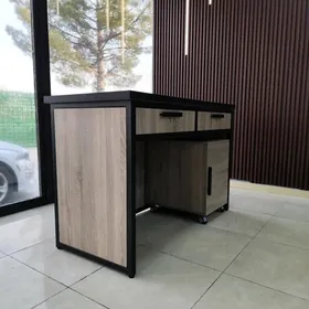 Kassa stol/demir we mebel/