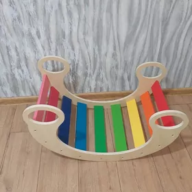 Качалка радуга
