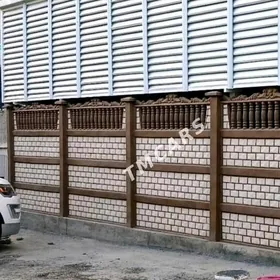 beton zabor