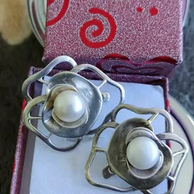Серги Серебро