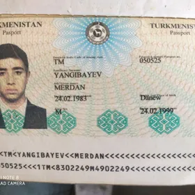 Pasport Yangibayew merdan