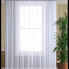 Тюли белые, песочные, шторы