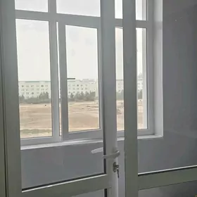 Стеклянная  дверь