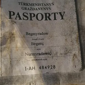 pasport yitdi asgabat anew ara