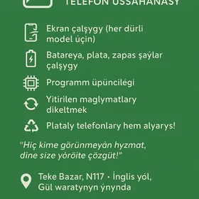 Telefon ussahanasy N117
