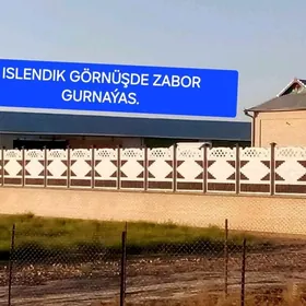 beton zabor