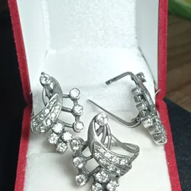 серебряный комплект
