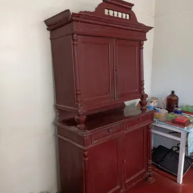Шкаф буфет зеркало подставка