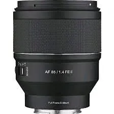 Samyang 85mm 1.4 ii for Sony