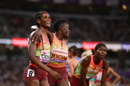 Keniýaly Odira dünýä çempionatynda 800 m ylgawda rekord bilen ýeňiş gazandy