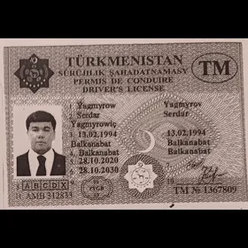 Prawa Yitdi Yagmyrow serdar