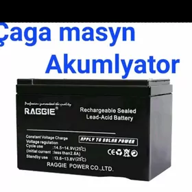 Çaga maşyn akumlyator