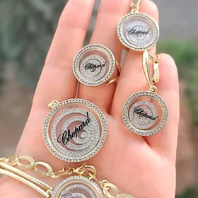 Buziterya Chopard gyzyla kopya