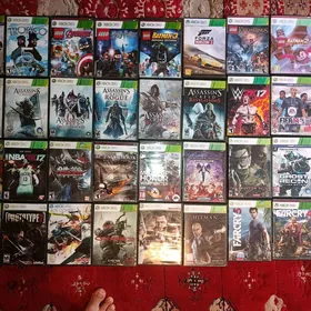 X BOX 360 + KOMPYUTER OYUNLAR
