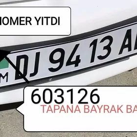 MAŞYN NOMER YITDI